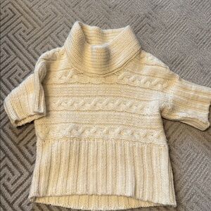 Calvin Klein Ivory Knit Pullover